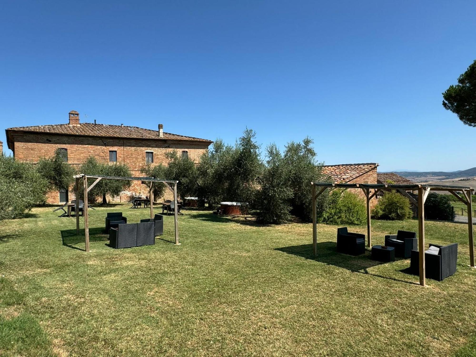 Chiusure Agriturismo Diffuso Monte Oliveto Maggiore מראה חיצוני תמונה